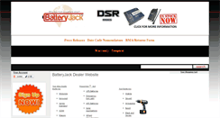 Desktop Screenshot of batteryjackdealer.com